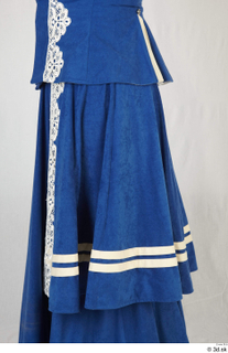 Photos Woman in Historical Dress 94 17th century blue skirt…